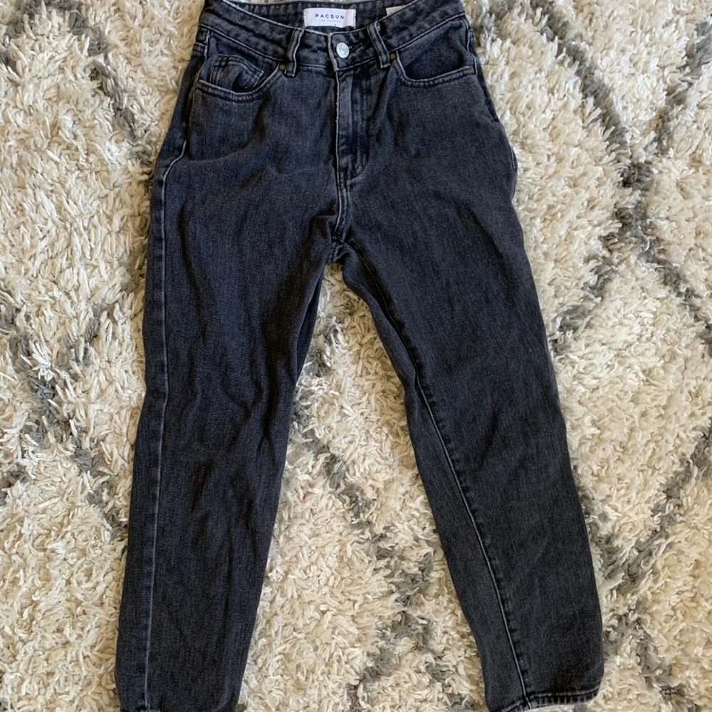 PacSun Black Mom Jeans
